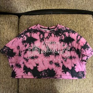 SHEIN Drop Shoulder Crop T-shirt